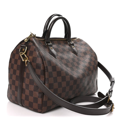 Louis Vuitton Damier Ebene Speedy Bandouliere 30 3 of 11