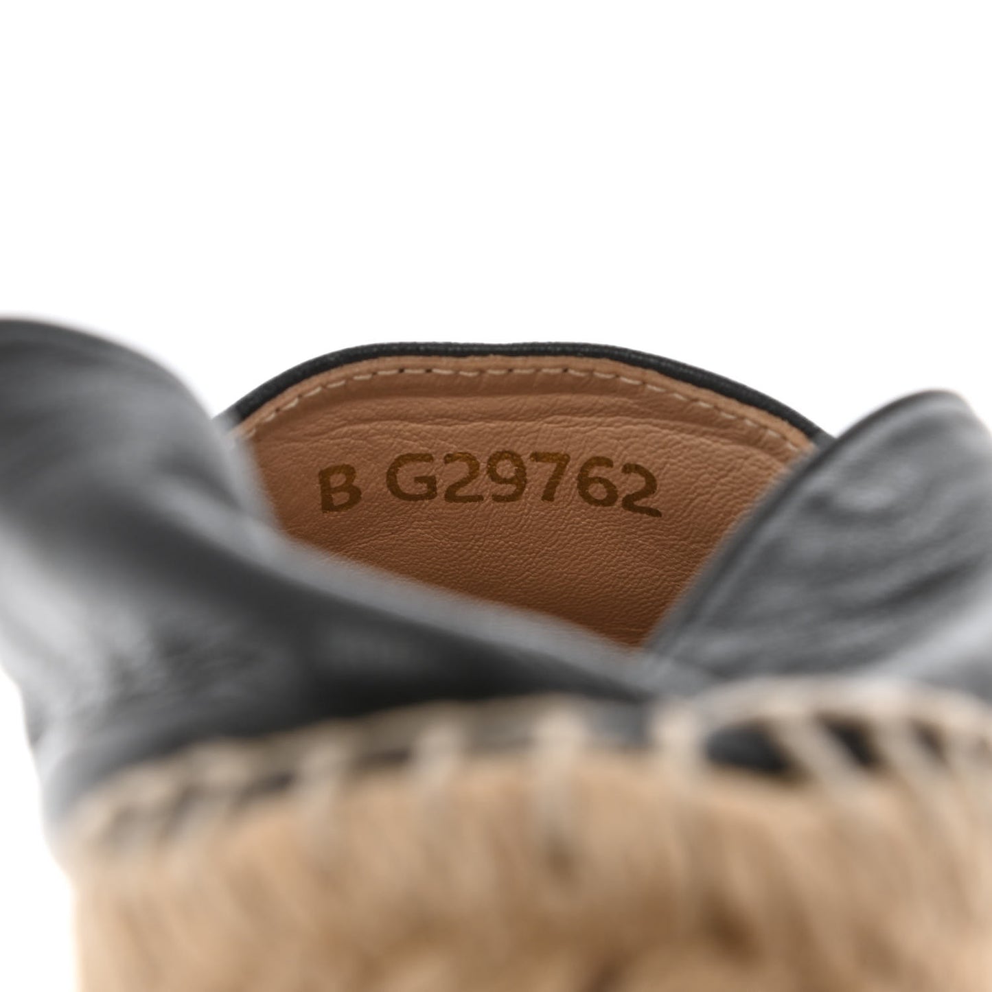Lambskin CC Espadrilles 35 Black