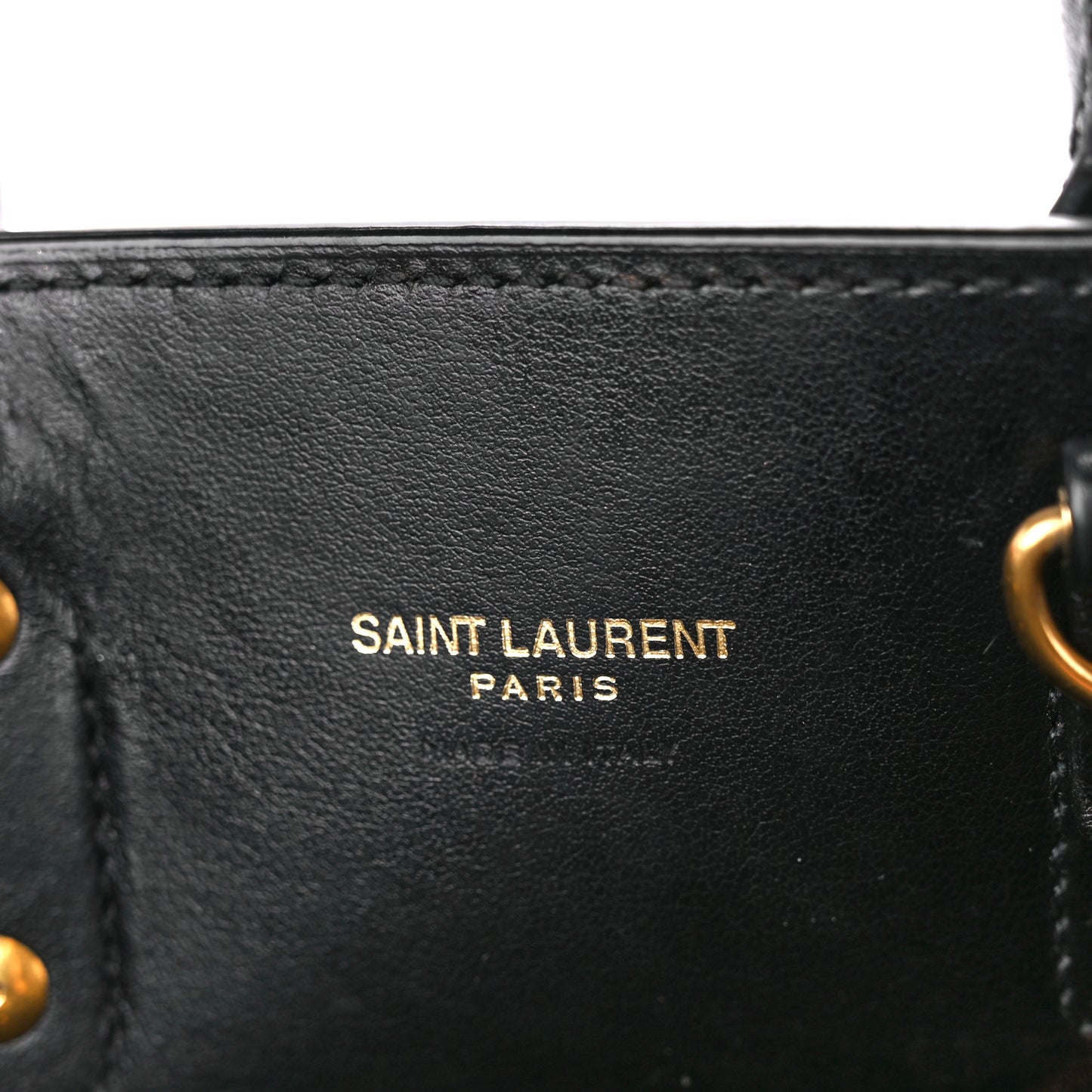 Calfskin Nano Sac De Jour Black