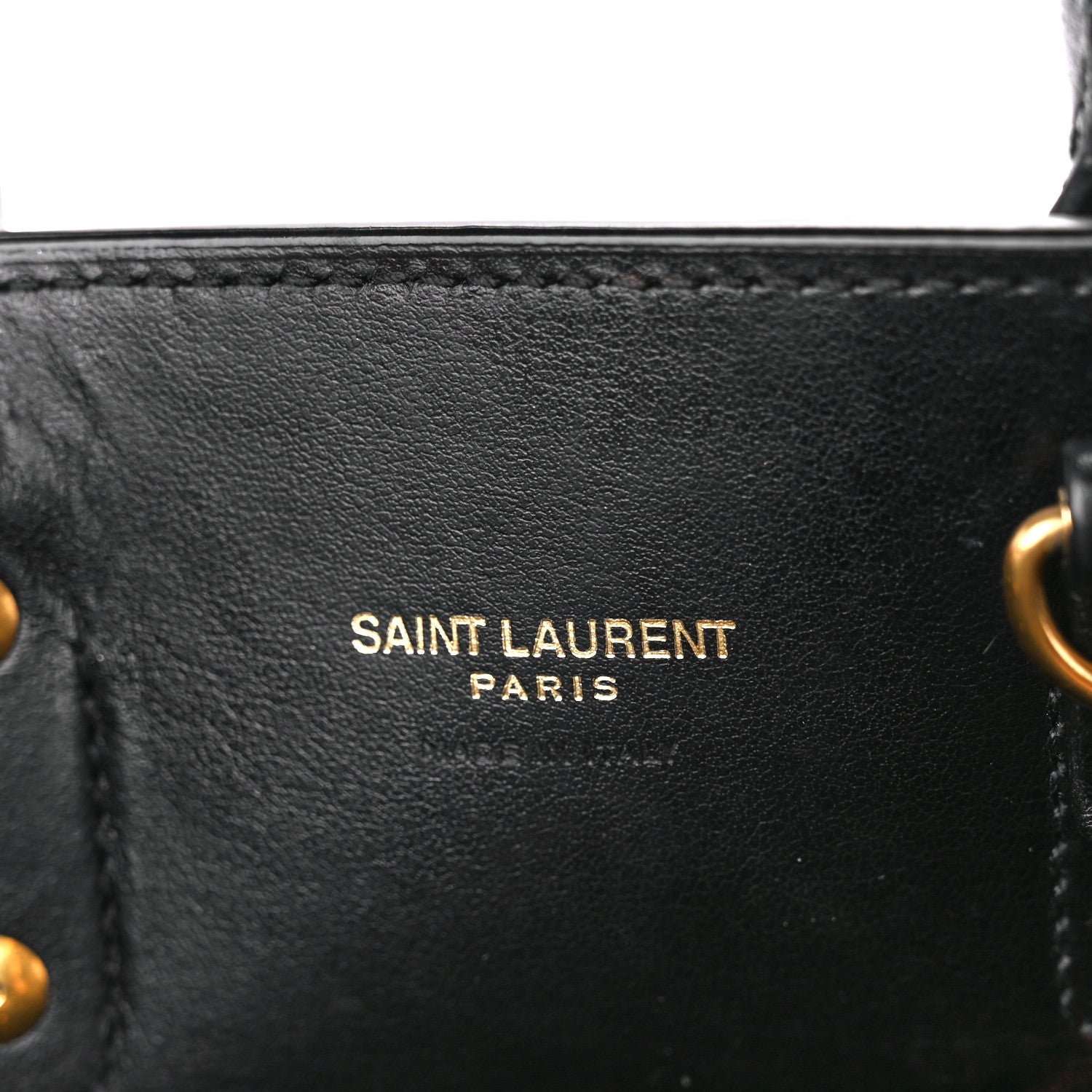 Saint Laurent Calfskin Nano Sac De Jour Black 6 of 13