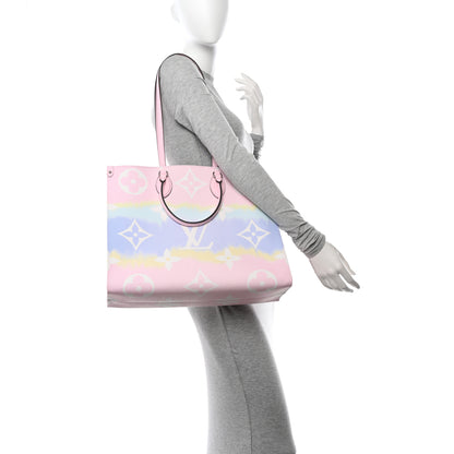 Louis Vuitton Monogram Escale Onthego GM Pastel 2 of 12