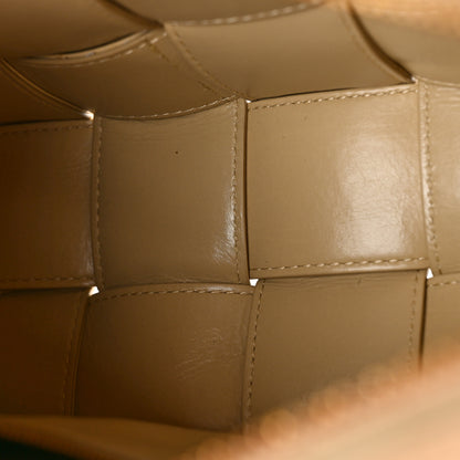 Bottega Veneta Calfskin Intreccio Plisse Camera Bag Porridge 5 of 8