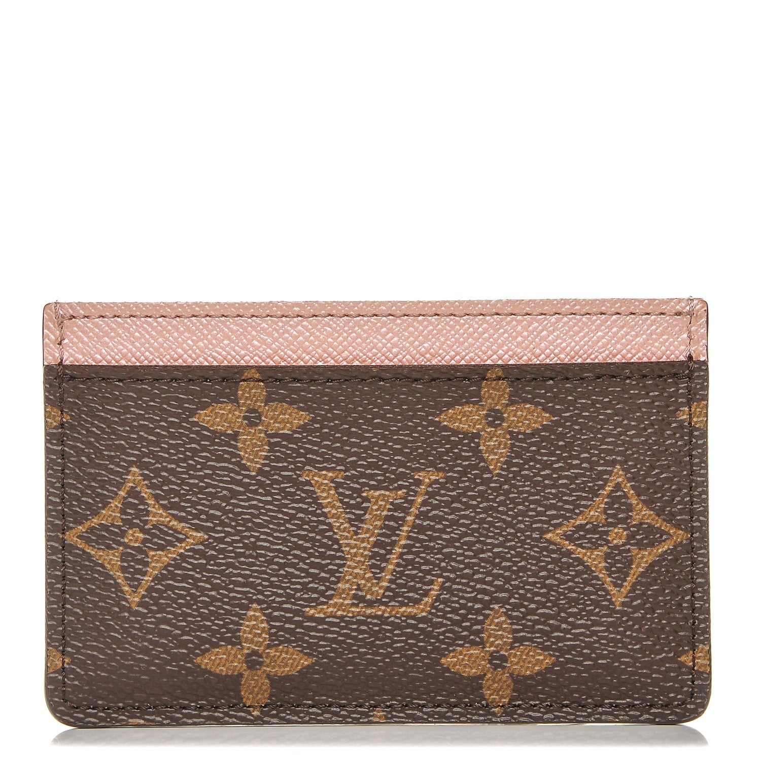 Louis Vuitton Monogram Card Holder Rose Nacre 1 of 6