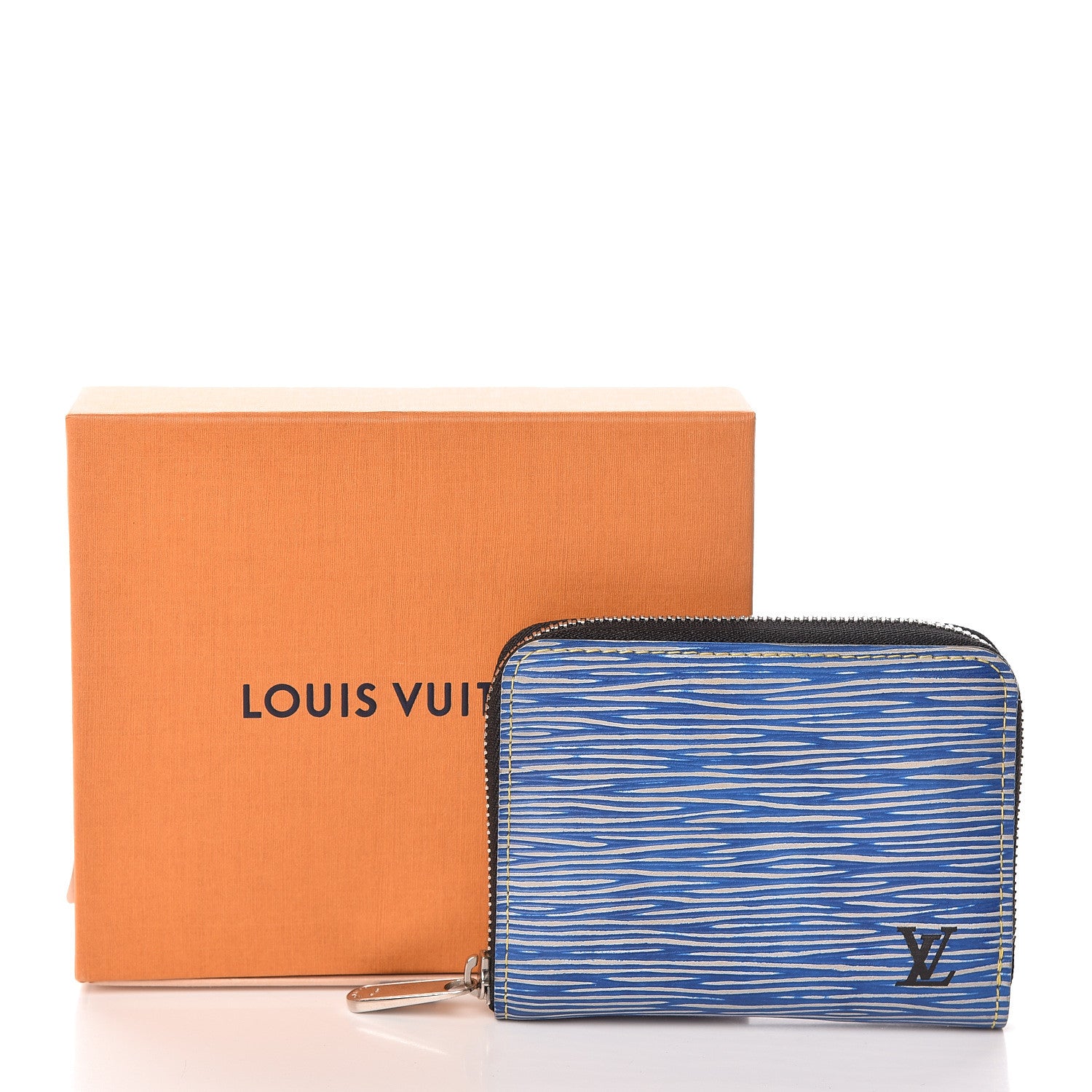 Louis Vuitton Epi Zippy Coin Purse Denim Light 7 of 7