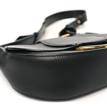 Chloe Calfskin Small Ride Crossbody Bag Black 8 of 10