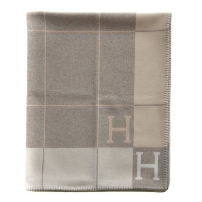 Hermes Wool Cashmere Avalon III Blanket Coco Camomille 1 of 4