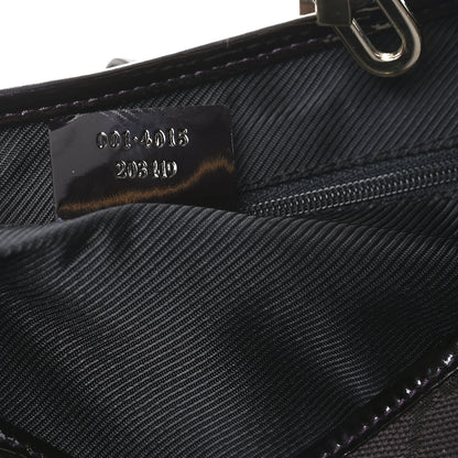 Gucci Monogram Jackie O Chain Hobo Dark Brown 7 of 10