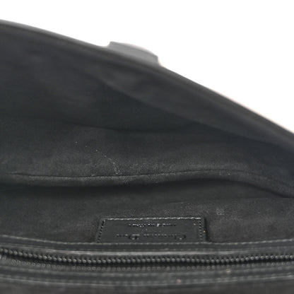 Christian Dior Ultra Matte Calfskin Saddle Bag Black 5 of 14