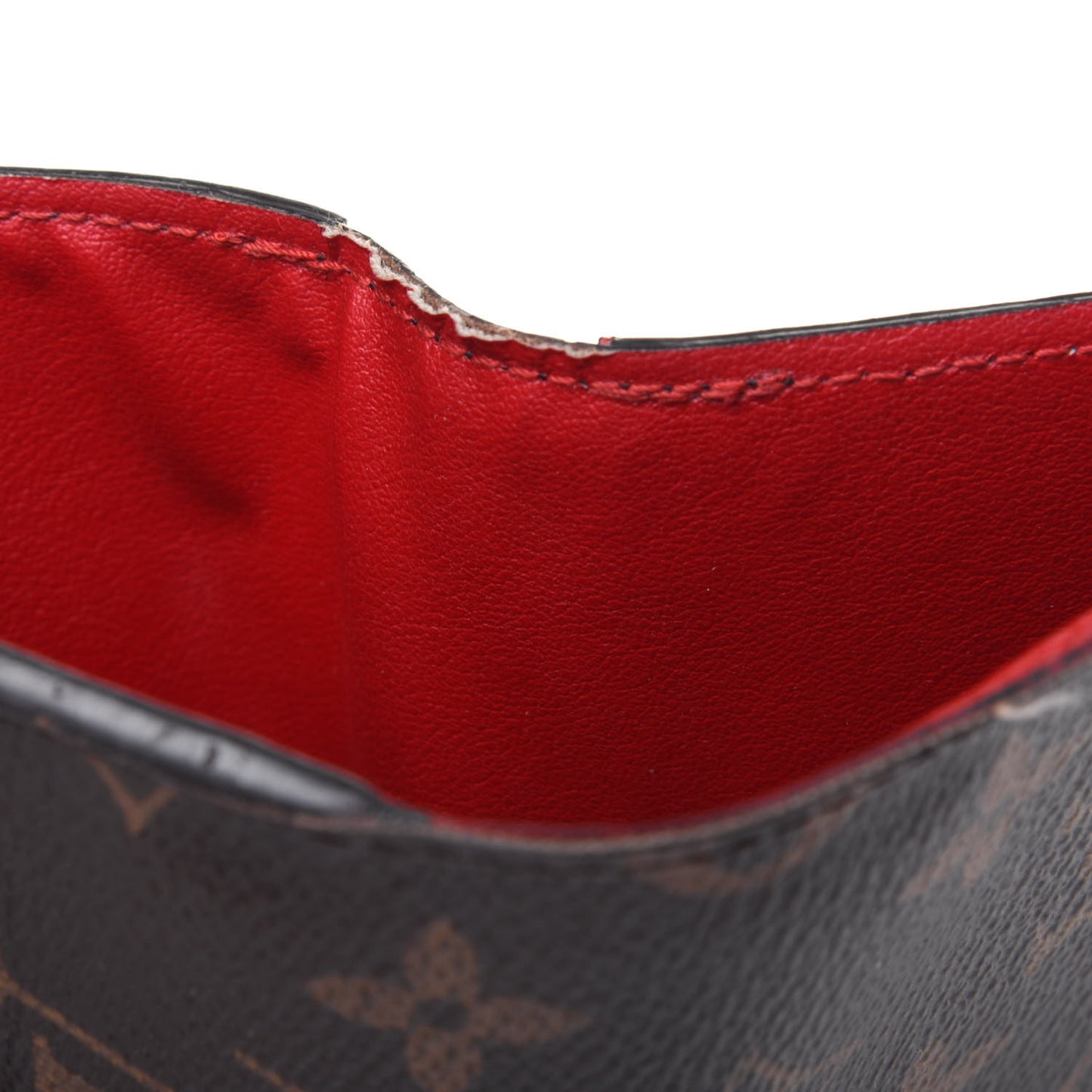 Monogram Pallas Compact Wallet Cherry