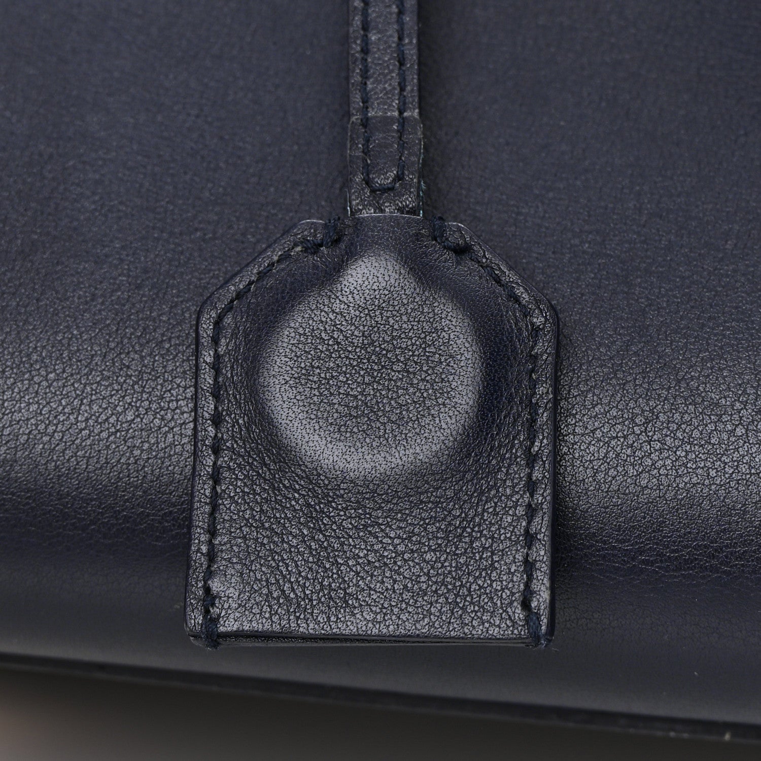 Saint Laurent Smooth Calfskin Small Monogram Cabas Navy 23 of 23
