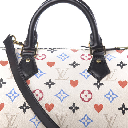 Louis Vuitton Game On Speedy Bandouliere 25 White 9 of 10