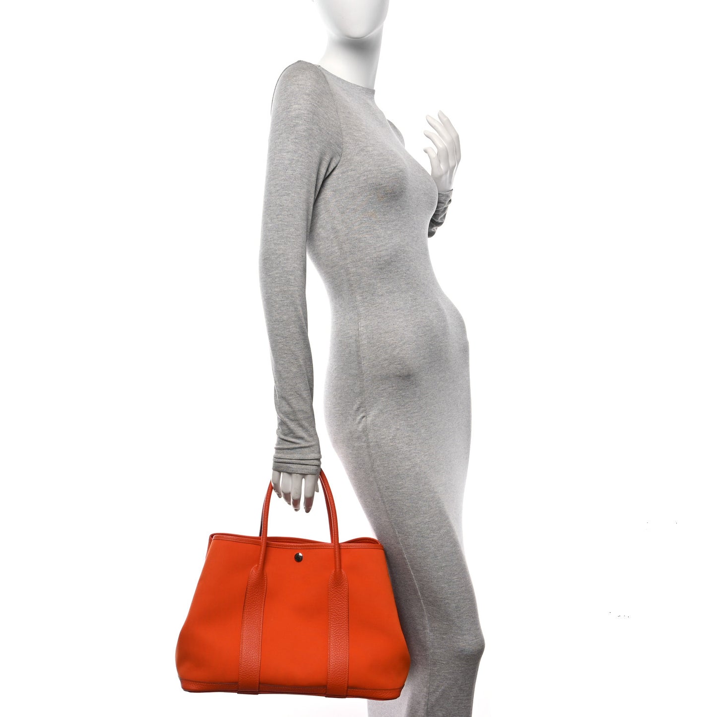 Toile Negonda Garden Party Tote 36 MM Orange