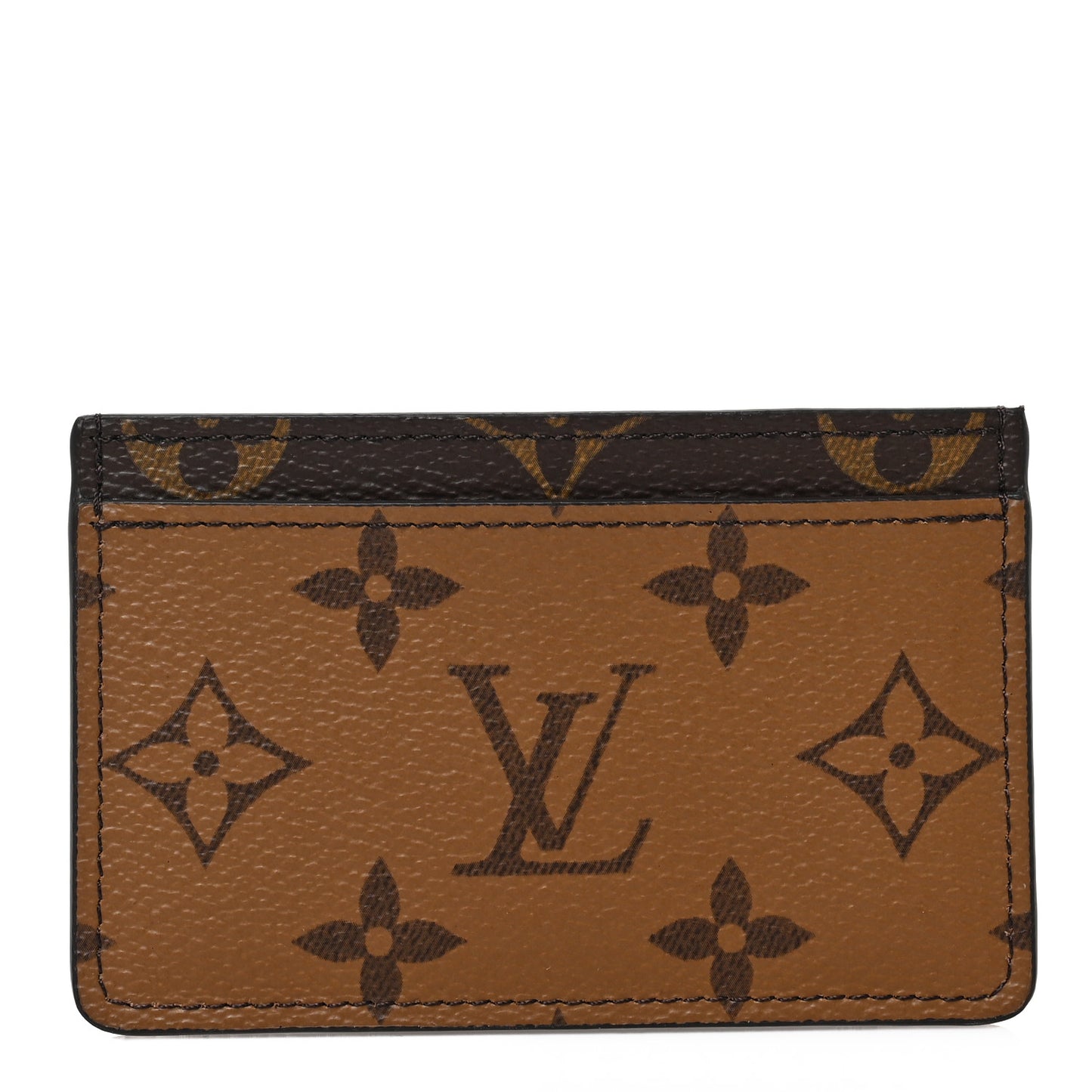 Reverse Monogram Card Holder
