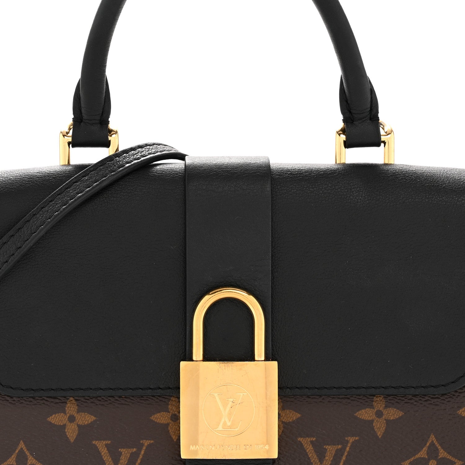 Louis Vuitton Monogram Locky BB Black 8 of 12