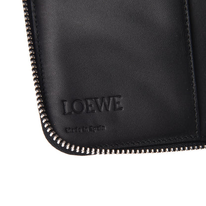 Loewe Calfskin Puzzle Open Wallet Black 6 of 10