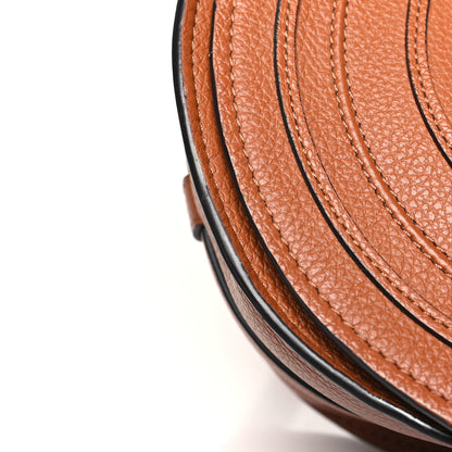 Chloe Calfskin Medium Marcie Round Crossbody Bag Tan 13 of 14