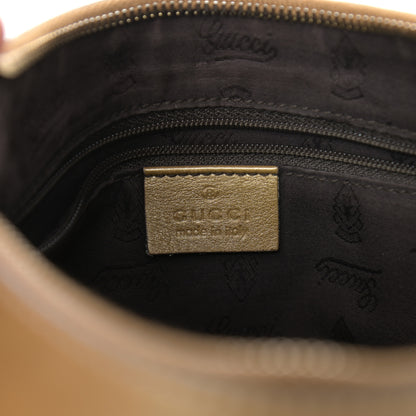 Gucci Metallic Guccissima Medium D Gold Hobo Gold 6 of 19
