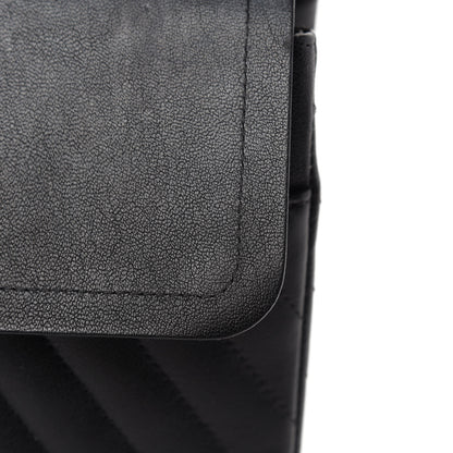 Chanel Sheepskin Chevron Quilted 2.55 Reissue 227 Flap So Black 15 of 20