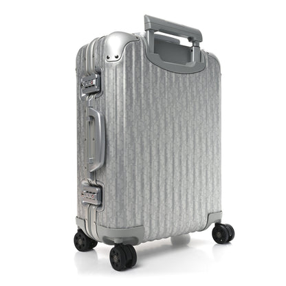 Christian Dior X RIMOWA Aluminum Gradient Cabin Luggage Silver 2 of 9