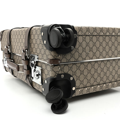 Gucci Supreme Monogram Medium Globe-Trotter Suitcase Brown 7 of 16