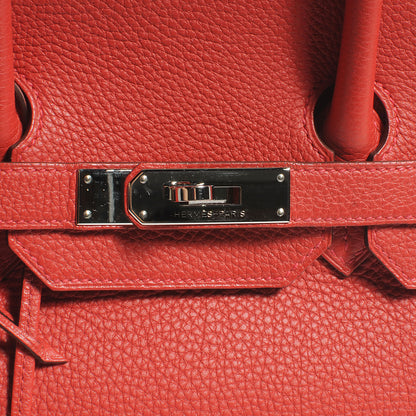 Hermes Togo Birkin 35 Geranium 7 of 10