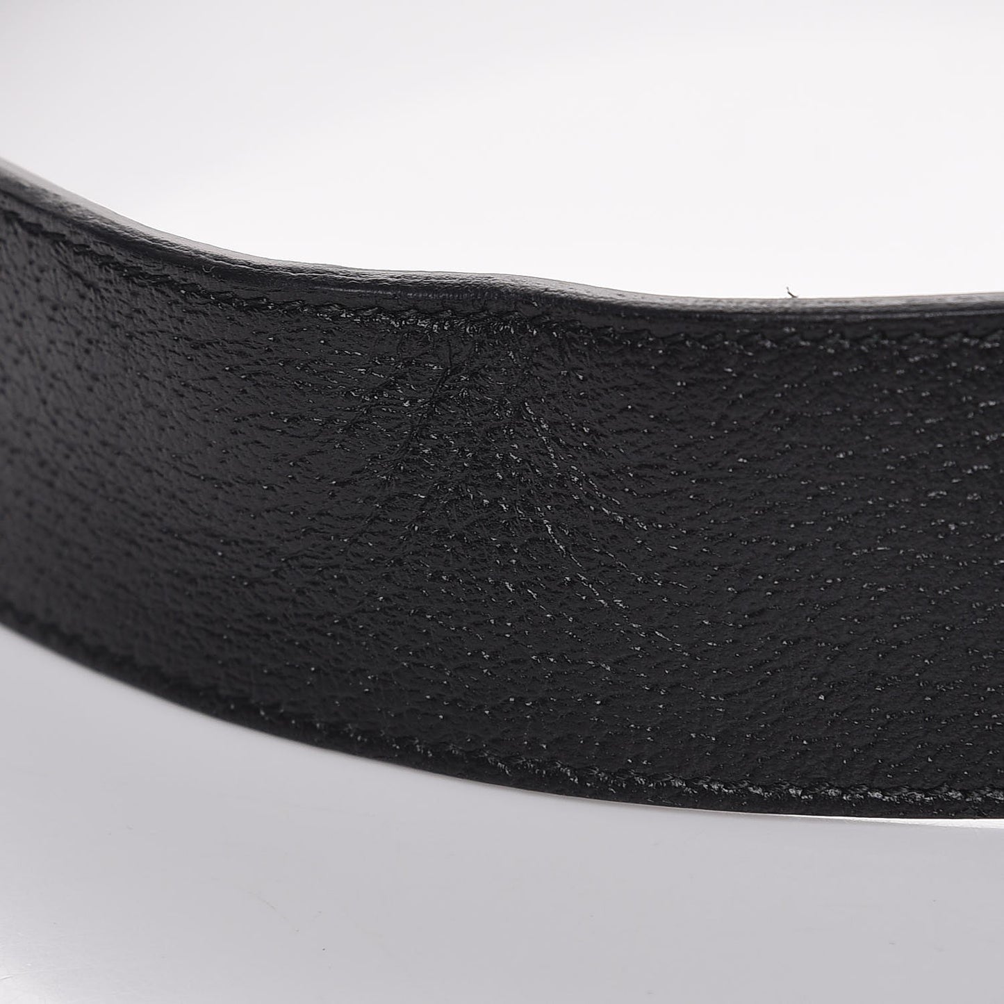 Textured Calfskin Double G 40mm Belt 90 36 Black