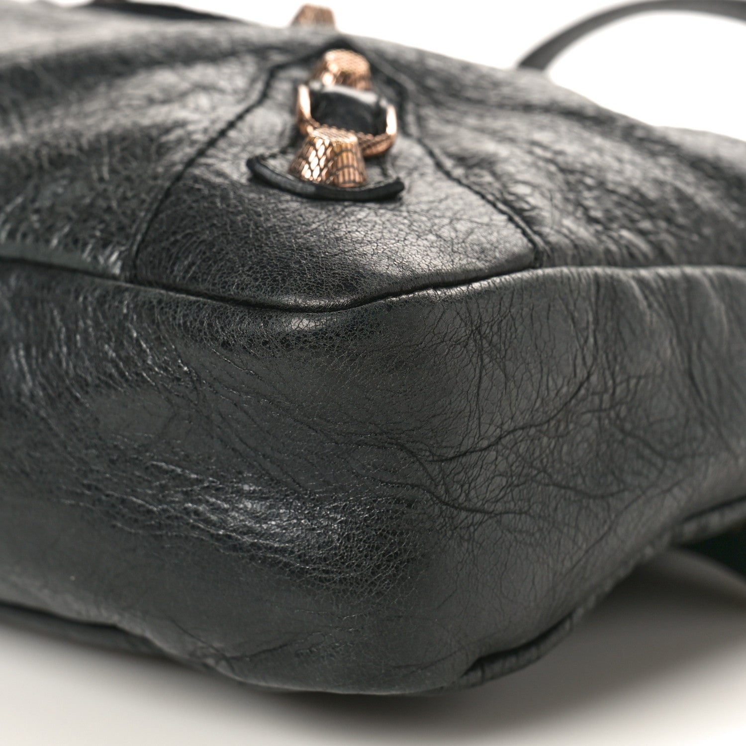 Balenciaga Agneau Giant 12 Rose Gold Hardware Town Black 10 of 13