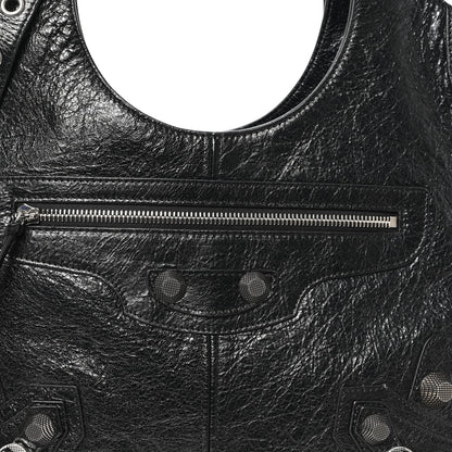 Balenciaga Agneau Arena Medium Le Cagole Carry All Bag Black 8 of 10