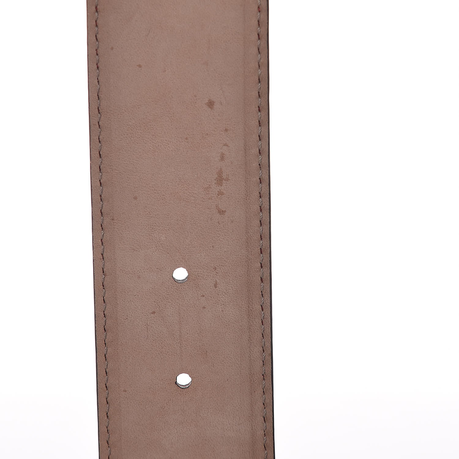 Gucci Guccissima Signature Interlocking G 40mm Belt 85 34 Red 7 of 8