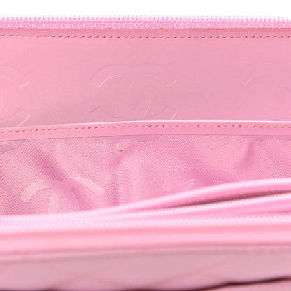 Chanel Calfskin Cambon Zip Around Organizer Wallet Pink 13 of 13