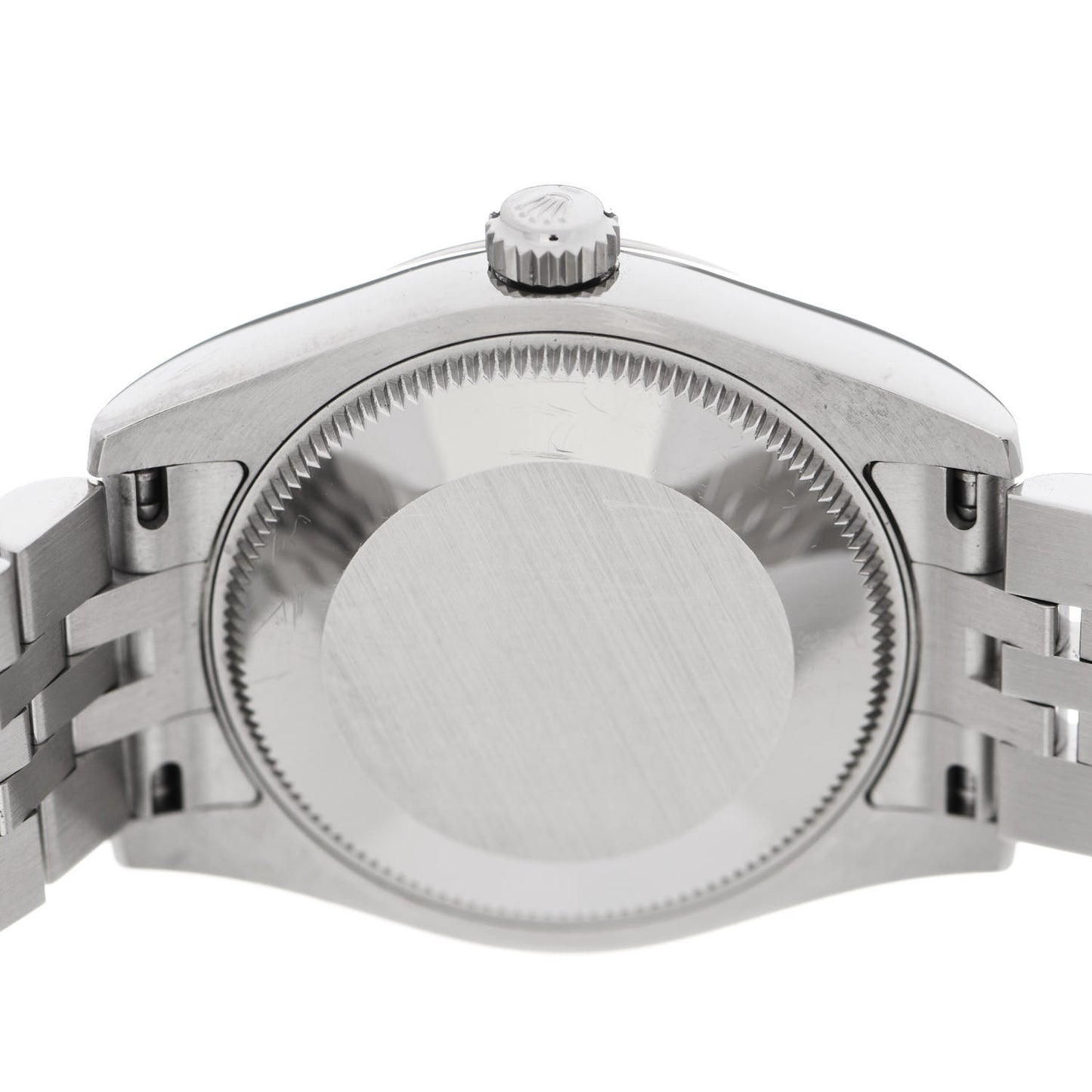 Stainless Steel 18K White Gold Diamond 31mm Oyster Perpetual Datejust Watch Black 178274