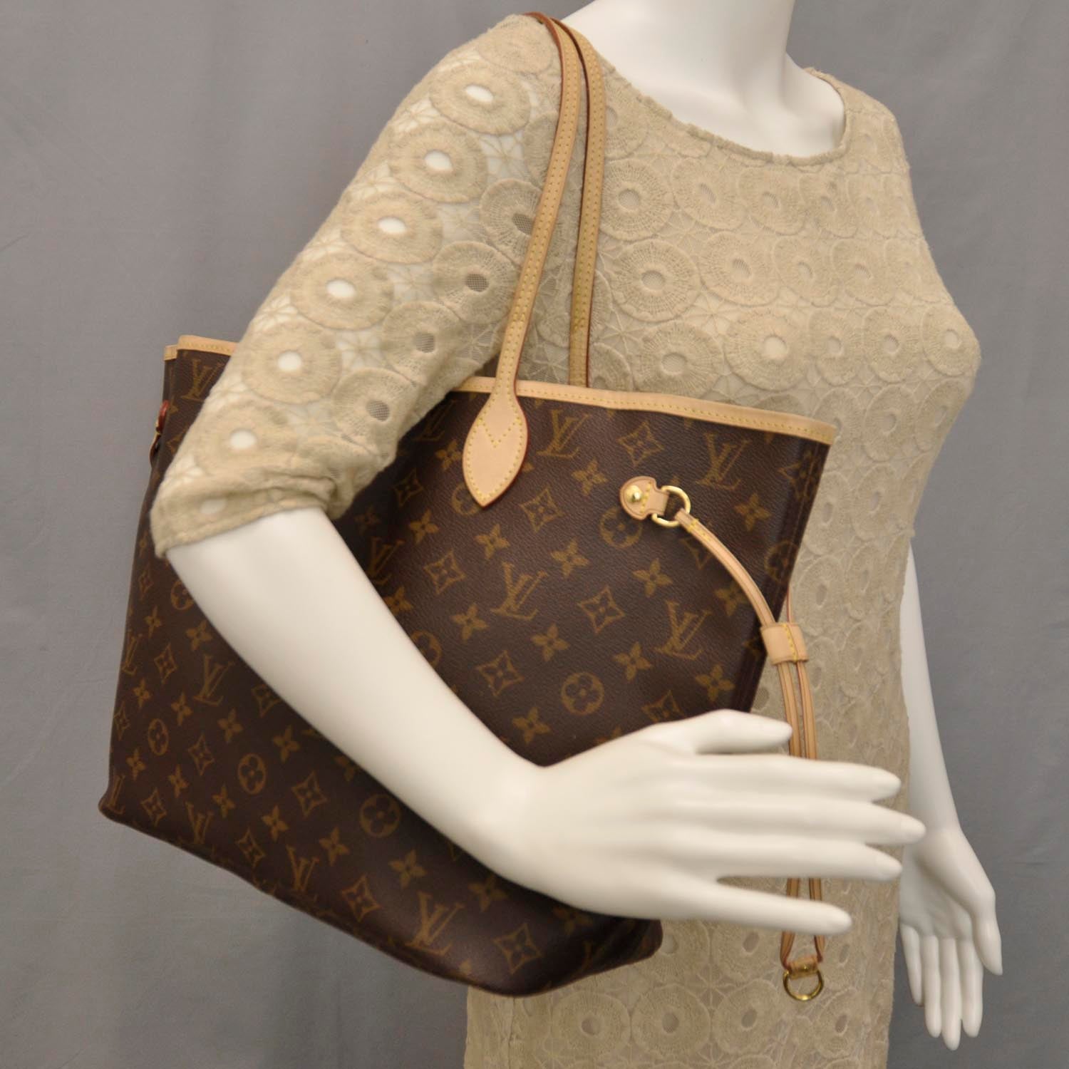 Louis Vuitton Monogram Neverfull MM 2 of 7