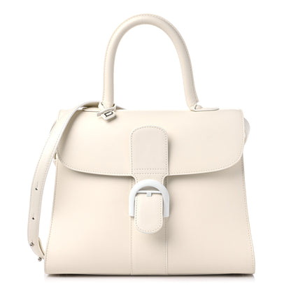 Delvaux Box Calfskin MM Brillant Satchel Ivory 3 of 12