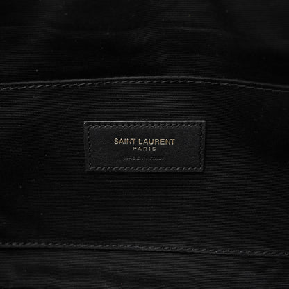 Saint Laurent Grain De Poudre Monogram Belt Bag Black 6 of 11