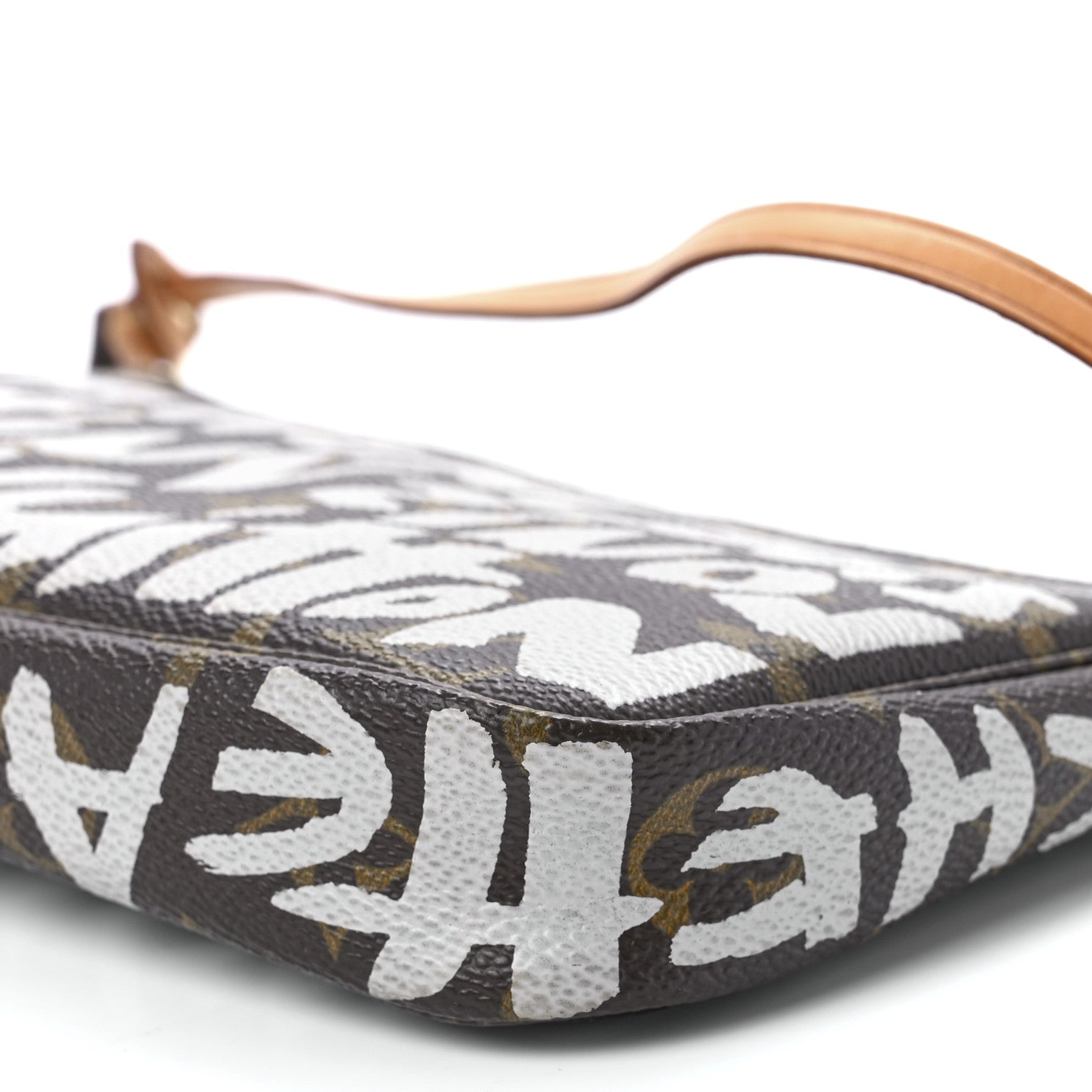 Louis Vuitton Monogram Graffiti Pochette Accessories Silver 11 of 11