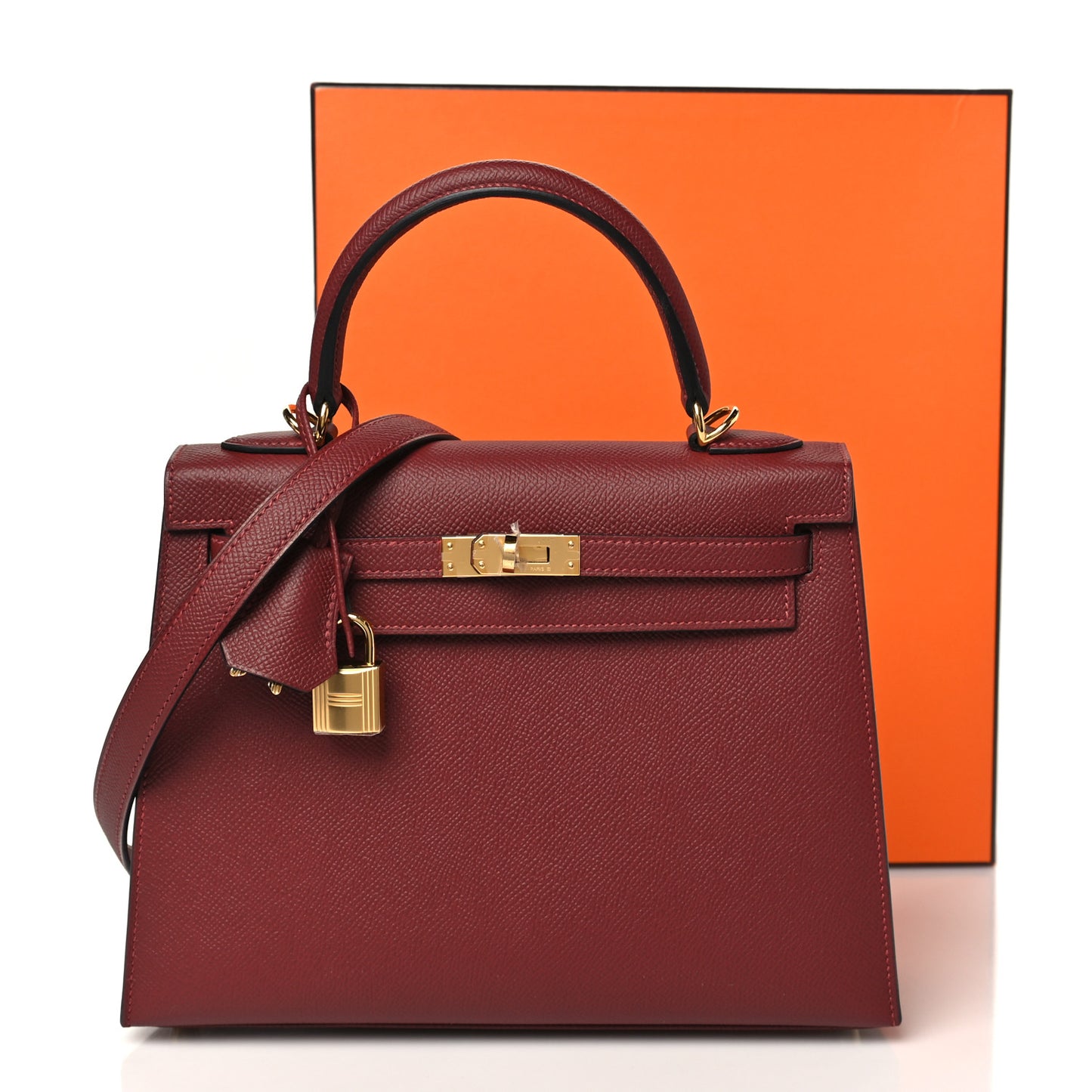 Epsom Kelly Sellier 25 Rouge H