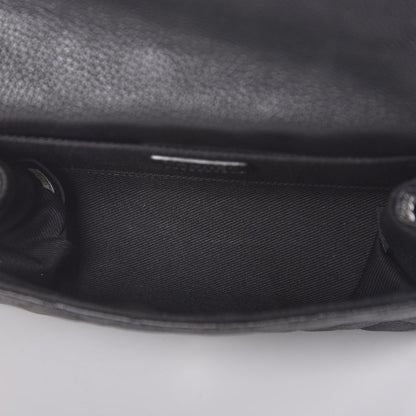 Chanel Grained Calfskin Quilted 2.55 Reissue Flap Belt Bag Clutch Black 5 of 7