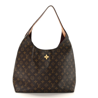 Louis Vuitton Monogram Flower Hobo Beige 1 of 11