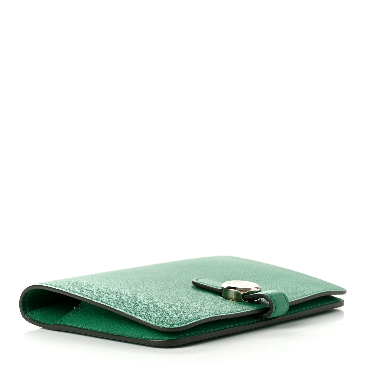 Hermes Evercolor Dogon Compact Wallet Vert Vertigo 4 of 8