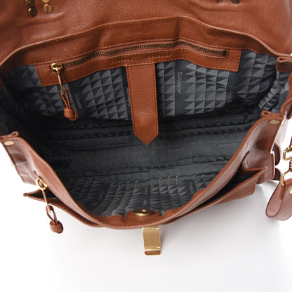 Proenza Schouler Lambskin Medium PS1 Satchel Saddle 4 of 9