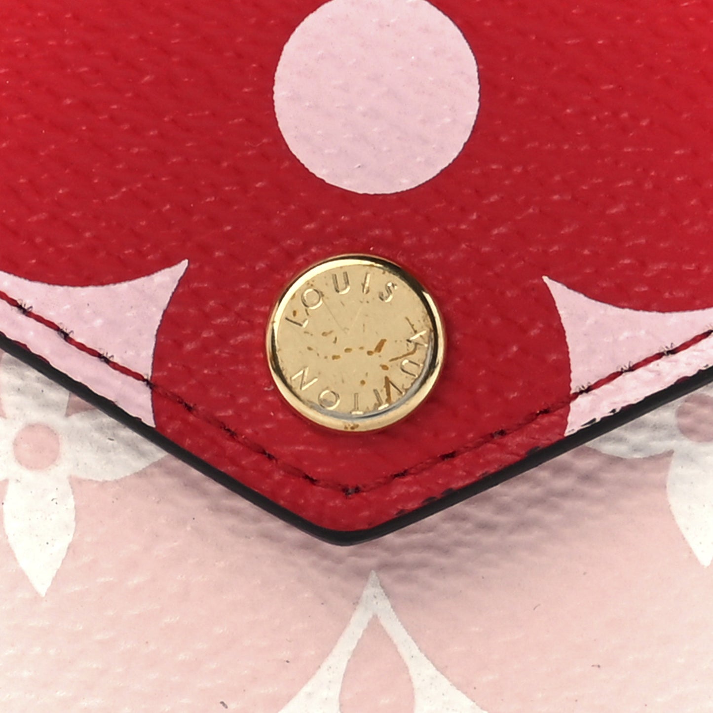 Monogram Giant Zoe Wallet Rouge Rose