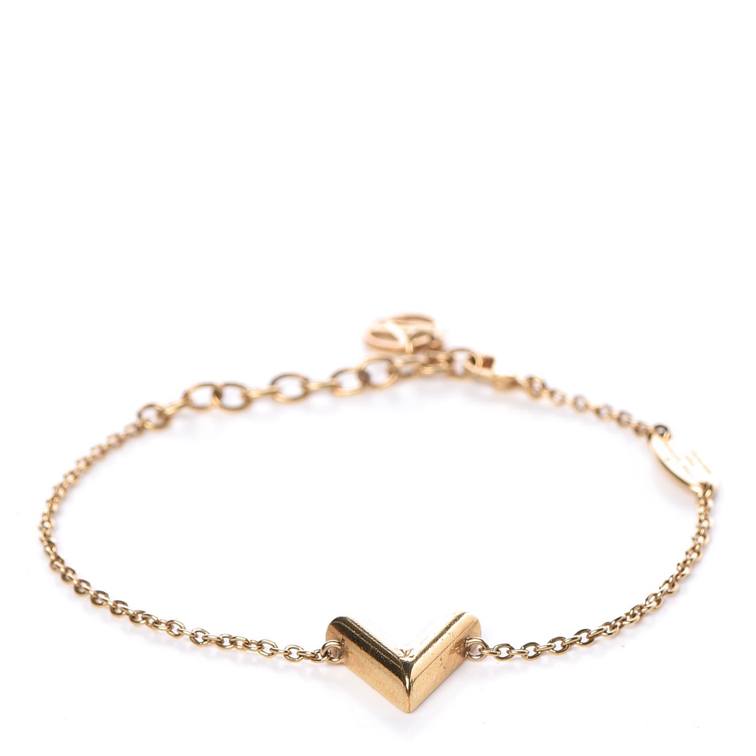 Louis Vuitton Essential V Bracelet Gold 1 of 8