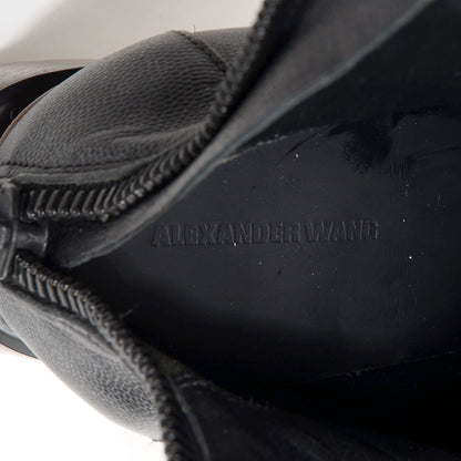 Alexander Wang Calfskin Sigrid Over The Knee Boots 40 Black 6 of 6