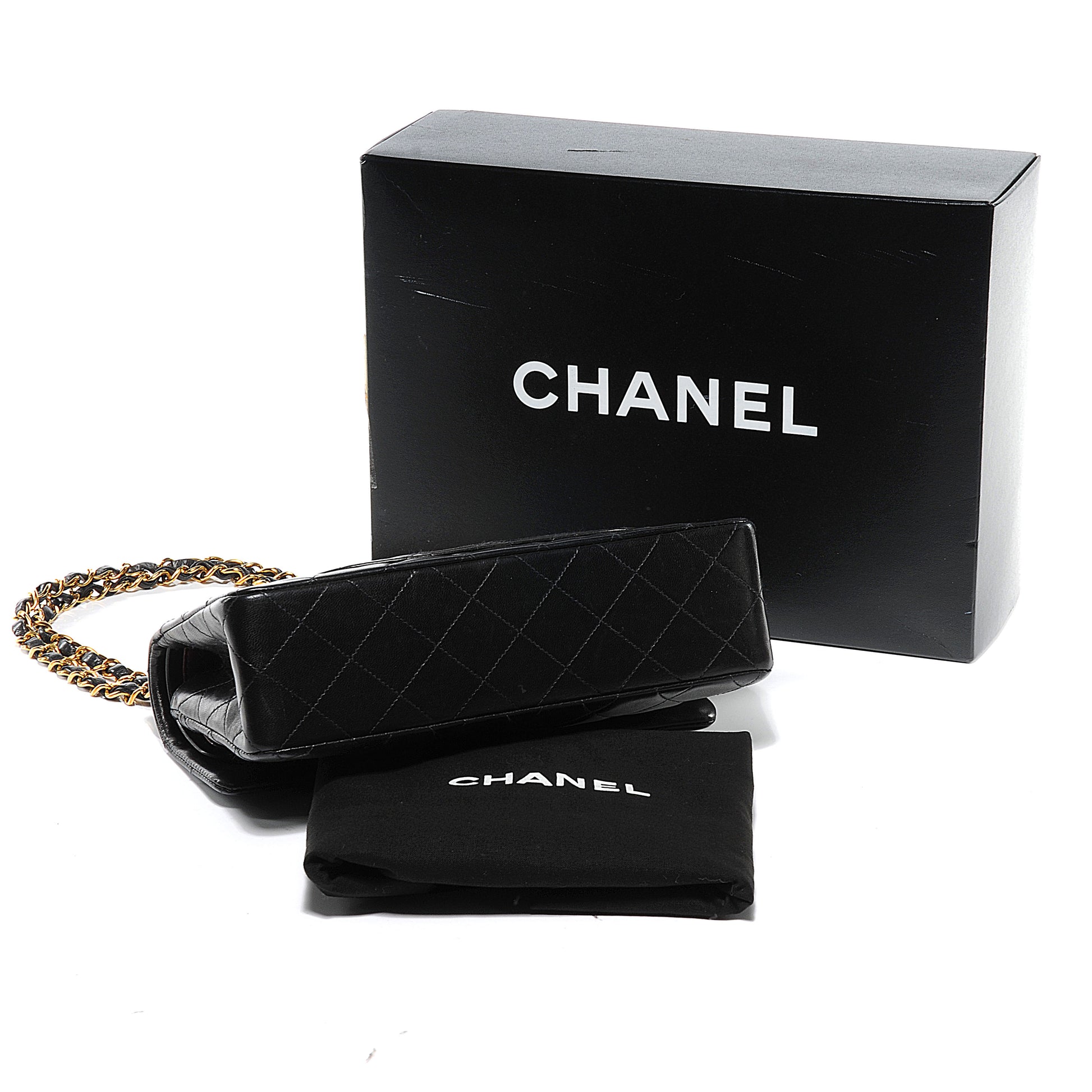 Chanel Lambskin Small Double Flap Black 5 of 9