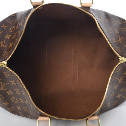 Louis Vuitton Monogram Keepall Bandouliere 45 6 of 15