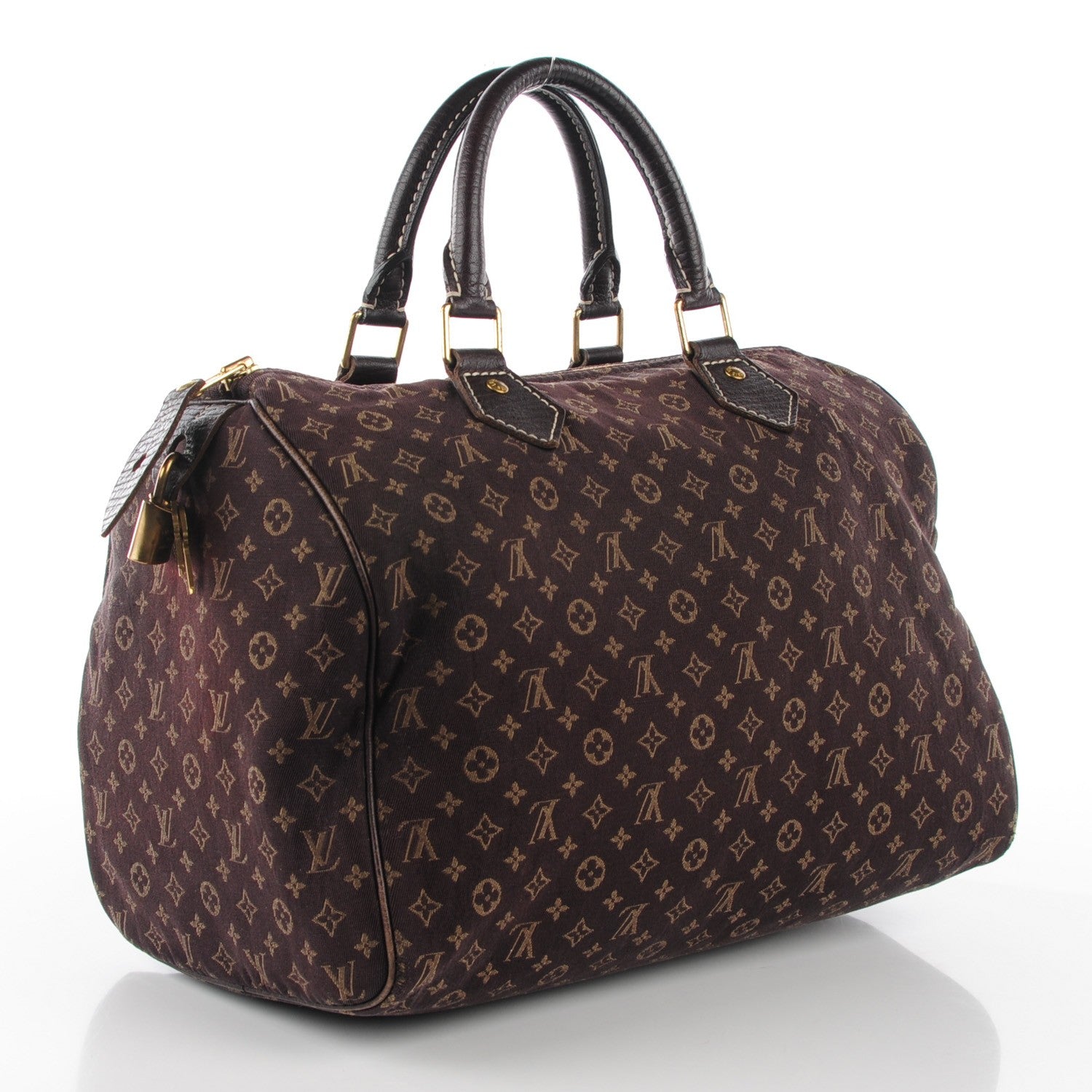 Louis Vuitton Mini Lin Speedy 30 Ebene 3 of 7
