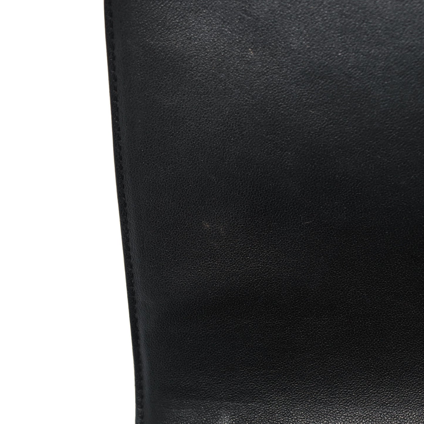 Patent Suede Medium Trapeze Black