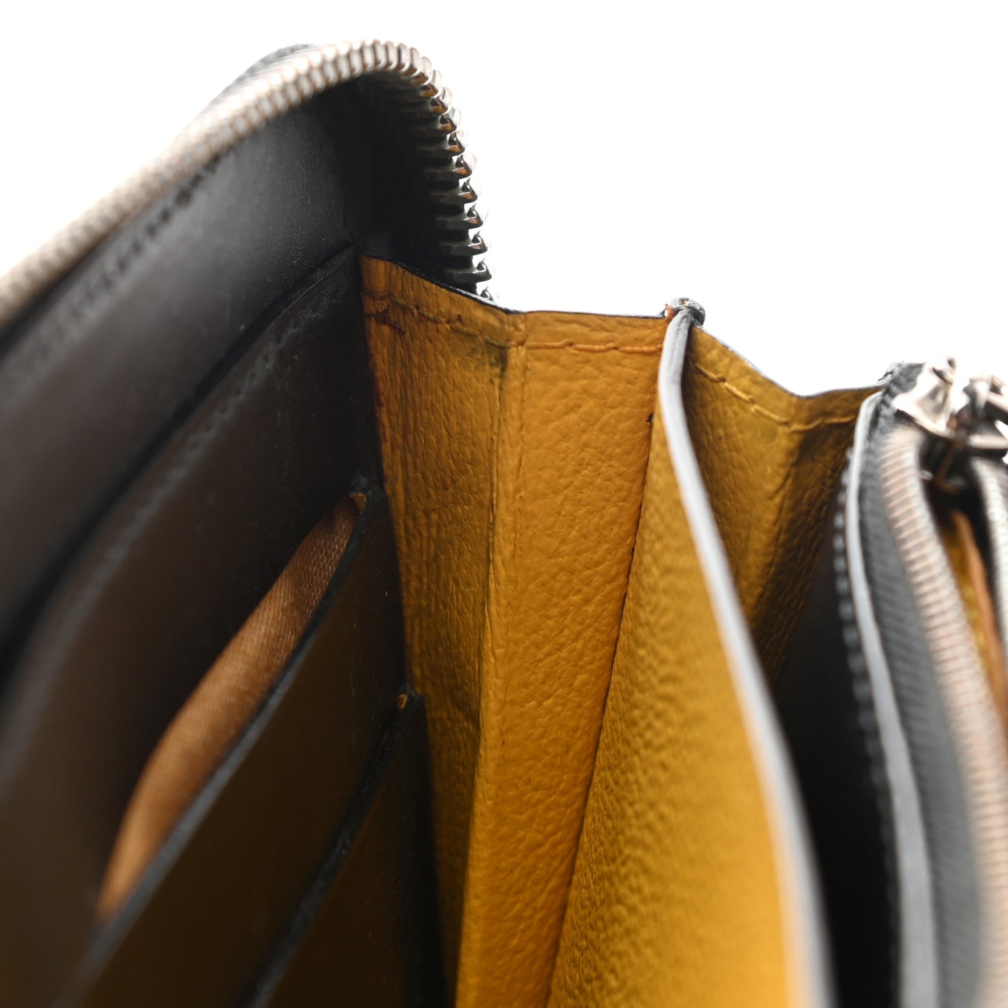 Goyardine Matignon Zip Around GM Wallet Black