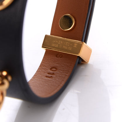 Hermes Swift Mini Dog Rings Bracelet T2 Black 5 of 7