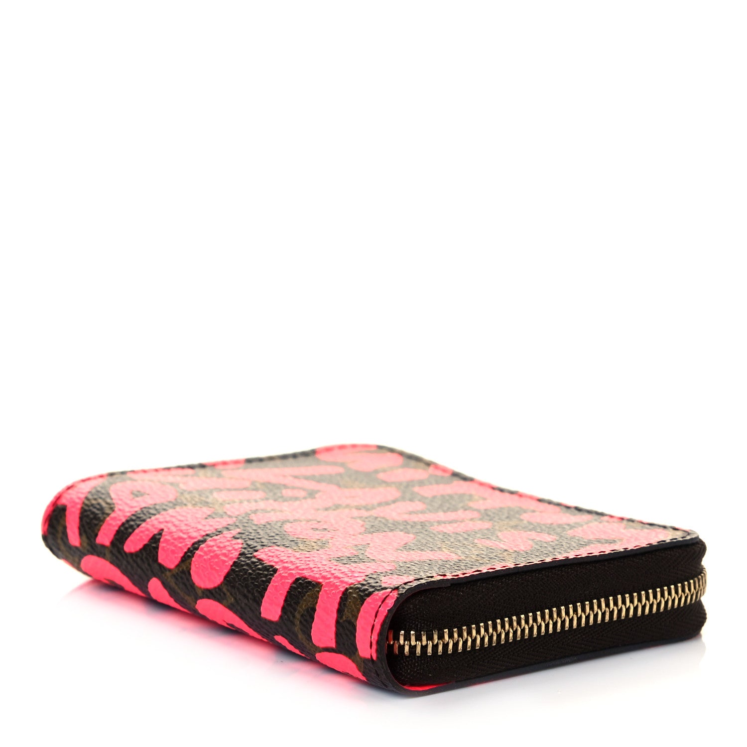 Louis Vuitton Monogram Graffiti Zippy Coin Purse Fuchsia 7 of 7